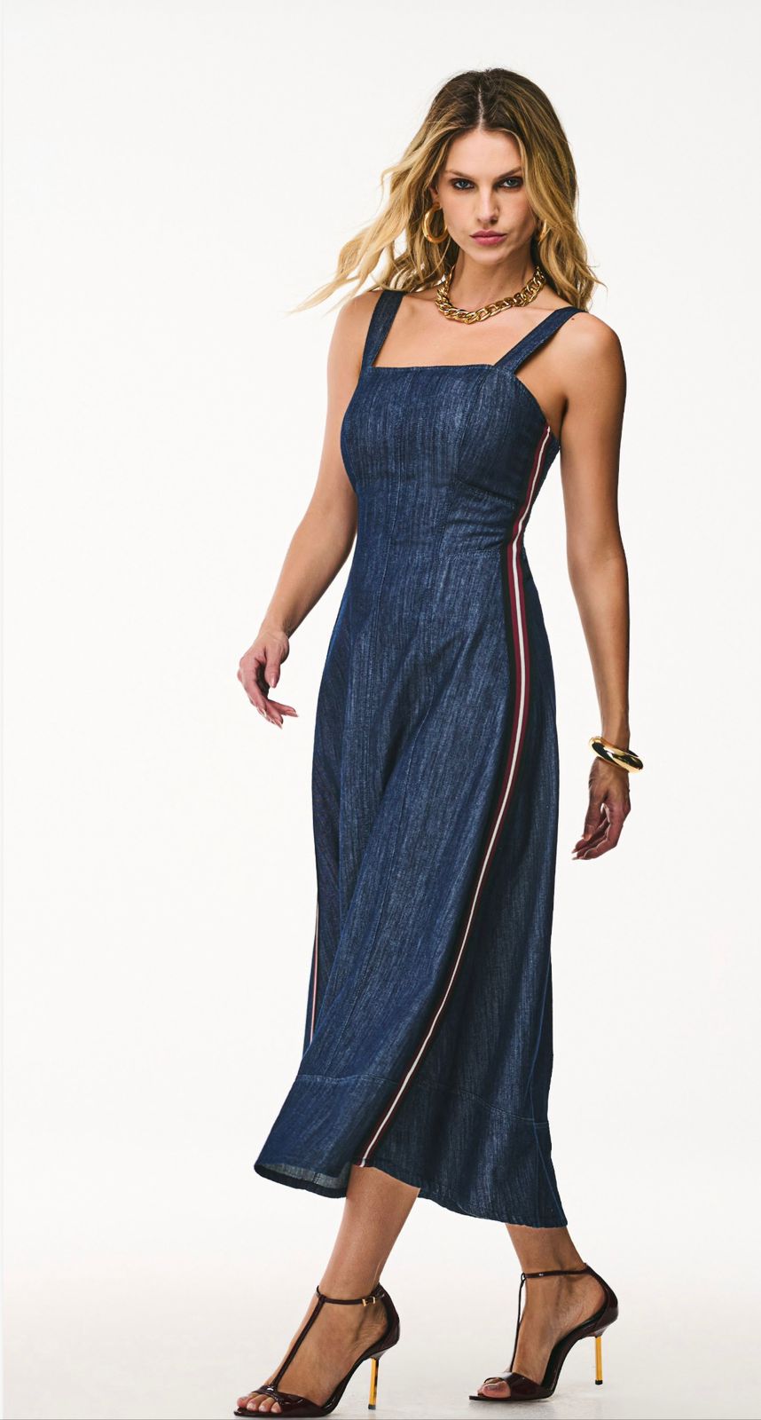 Vestido Midi Jeans