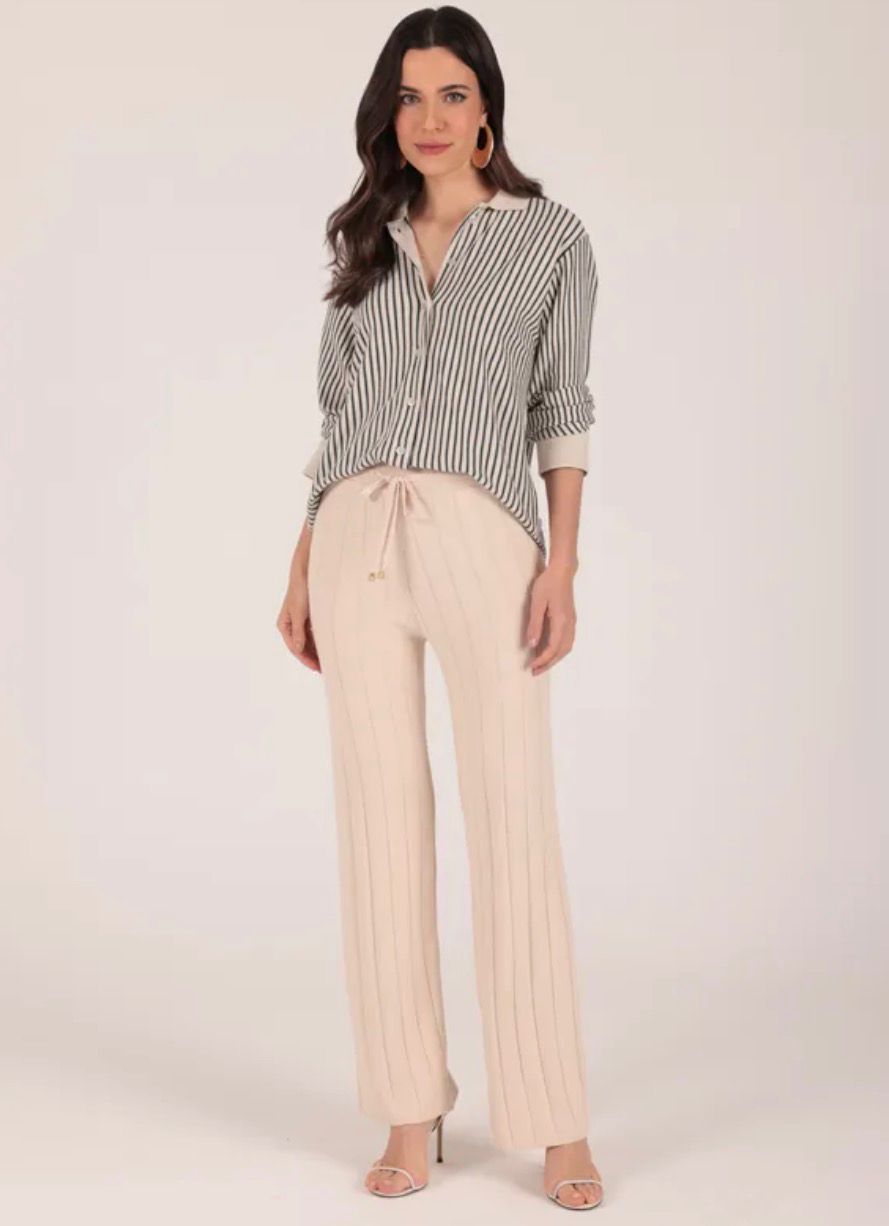 Camisa Tricot Listrado