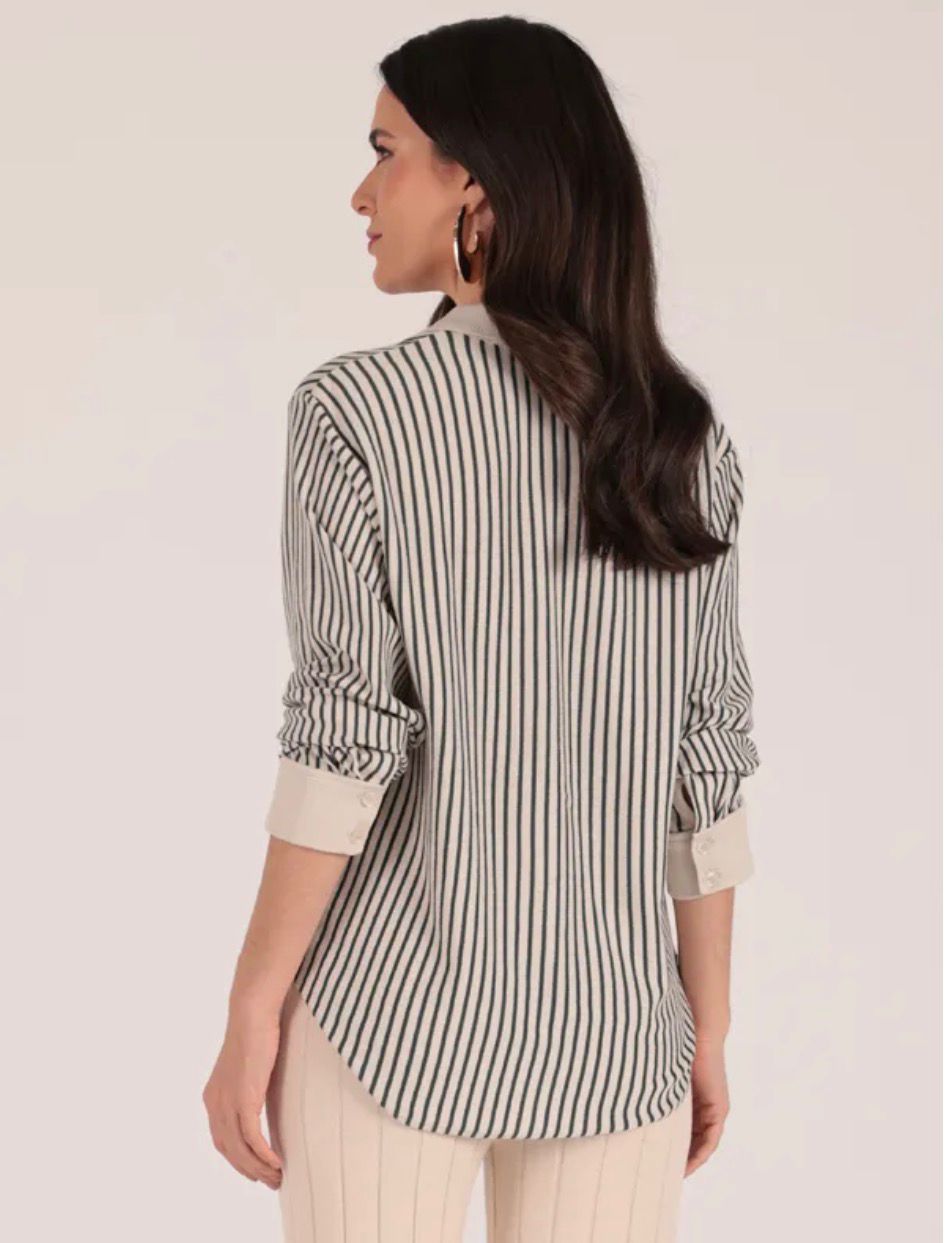 Camisa Tricot Listrado
