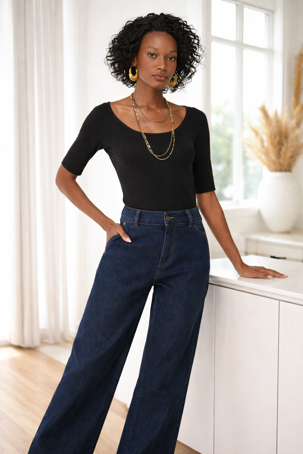 Blusa Essencial Manga Curta