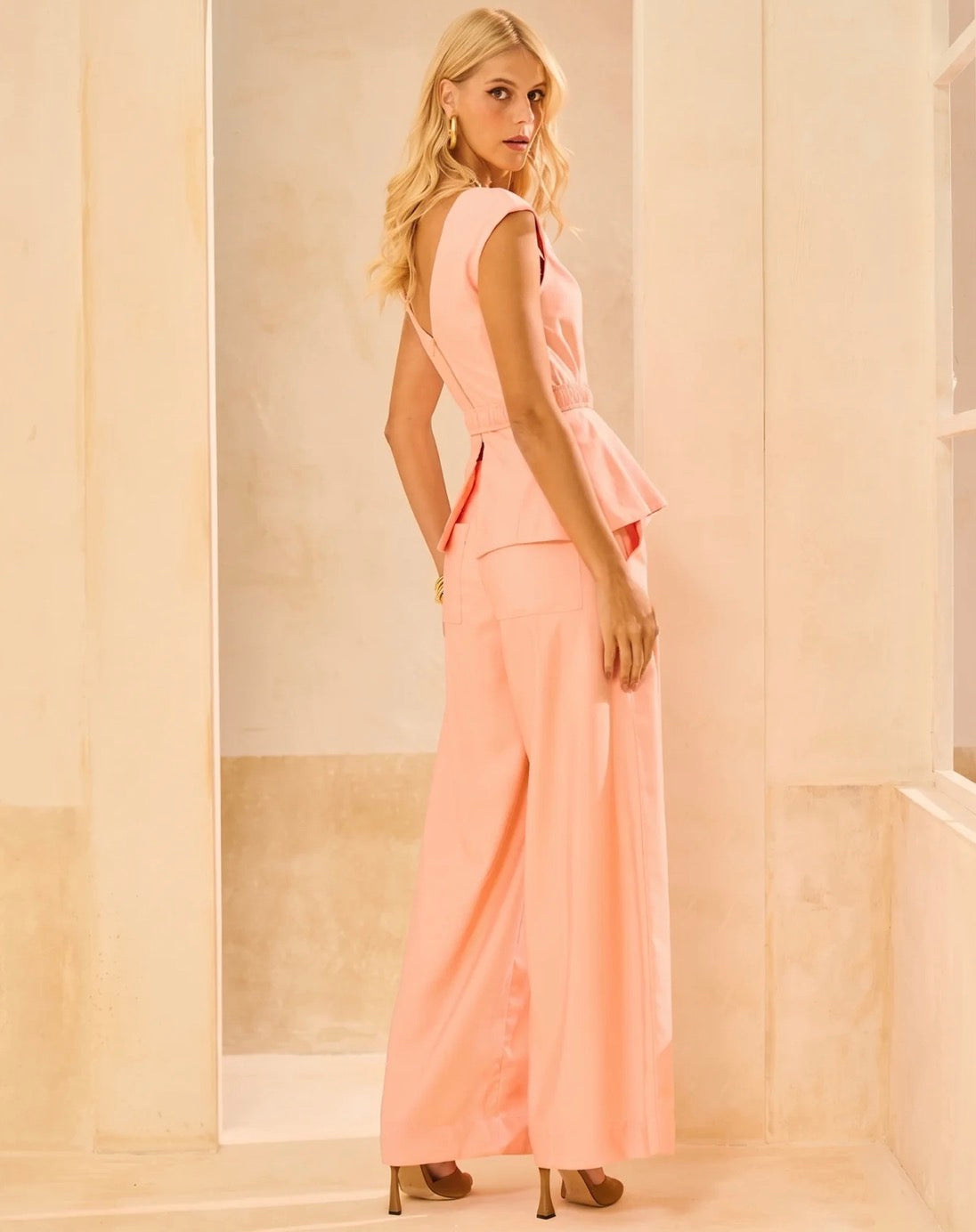 Calça Maxi Pantalona
