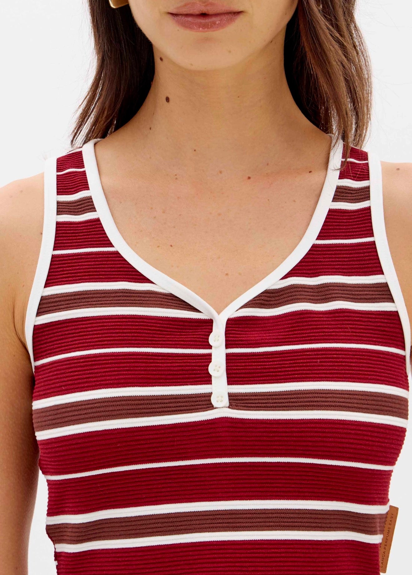 Blusa Cropped Sem Mang as