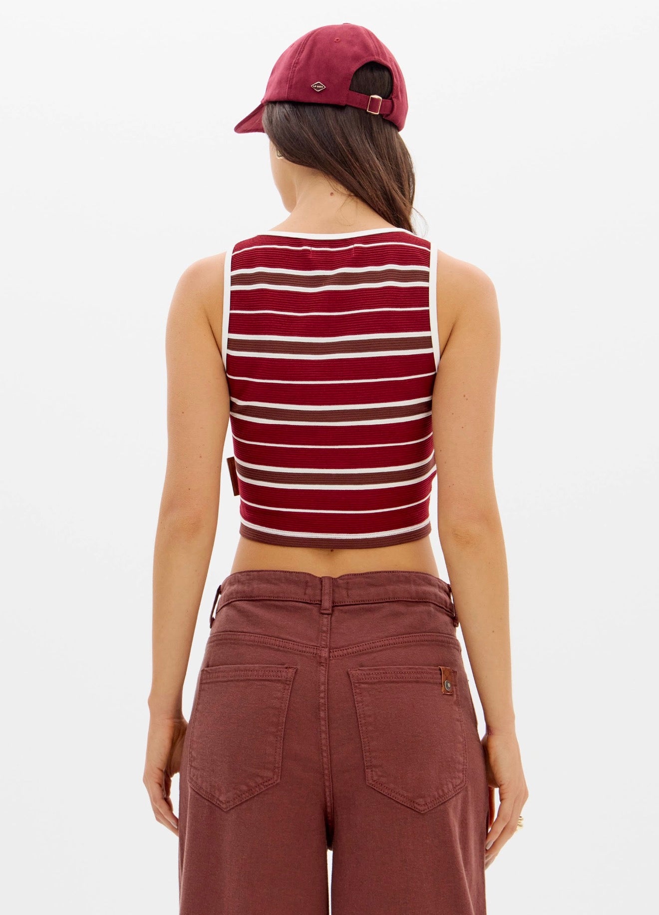 Blusa Cropped Sem Mang as